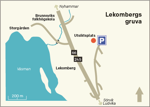 Karta Lekombergs gruva